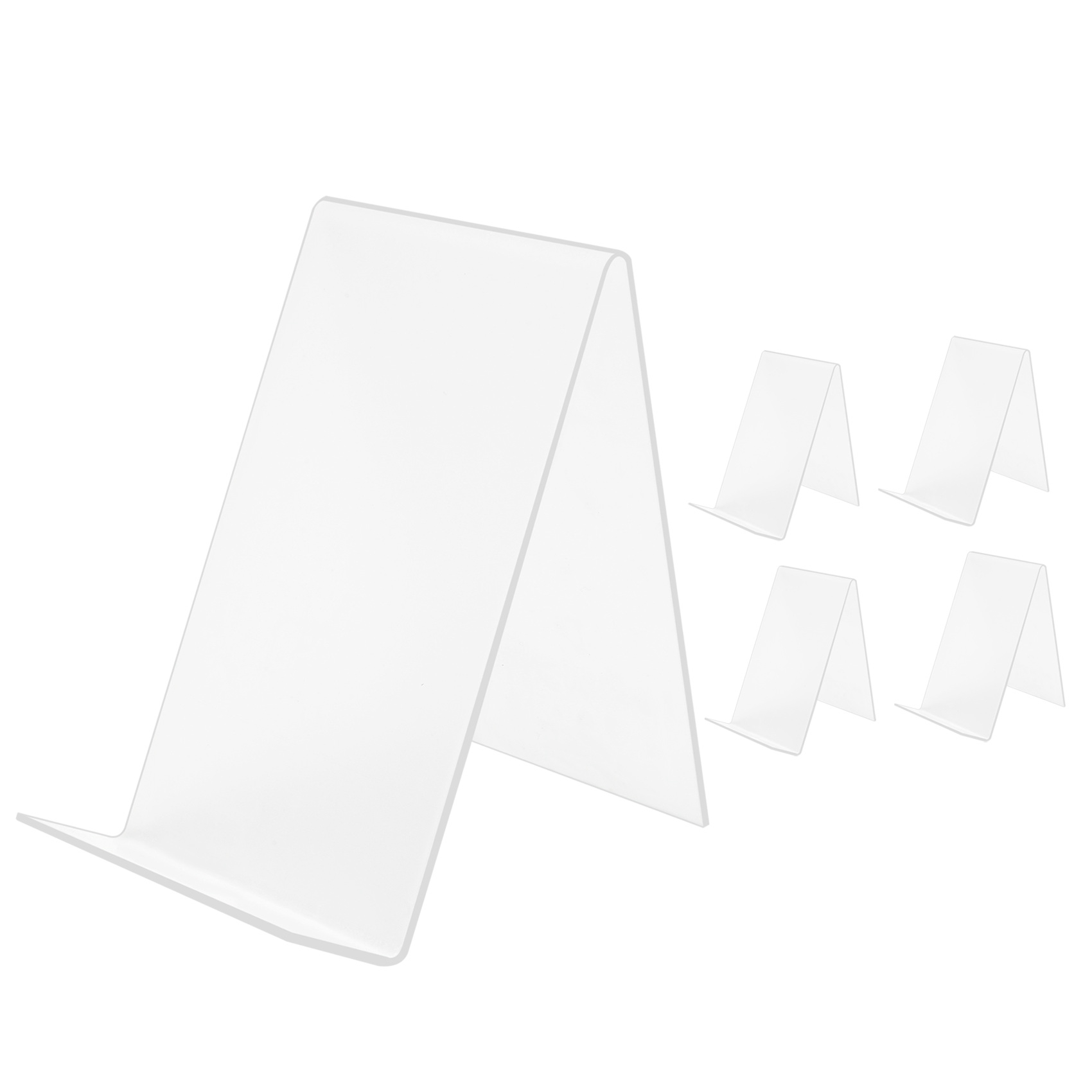 COFA アクリルブックスタンド（棚付き）、透明アクリルディ - Clear Acrylic Book Stand Holder のレビューと価格