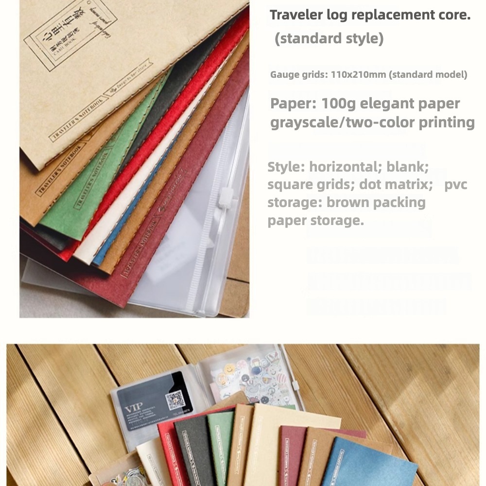 フロムテノン スタンダード＆パスポートサイズ TN リフィル - Vintage Leather Journal Notebook のレビューと価格
