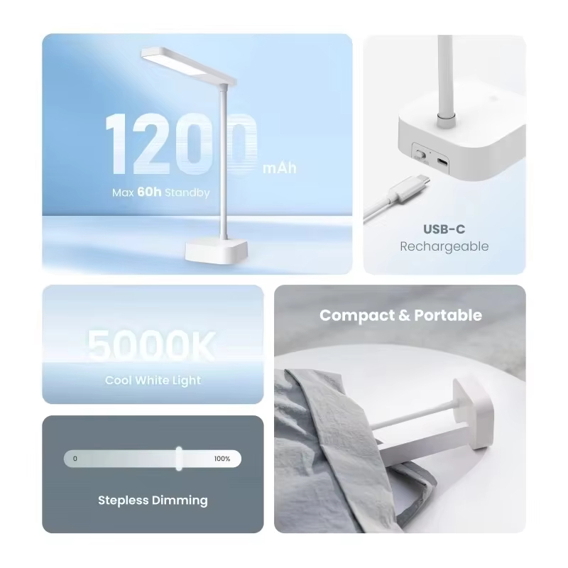 Yeelight 充電式デスクランプ、読書灯、睡眠補助ライト - Books のレビューと価格