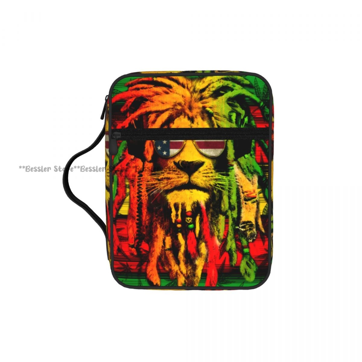聖書カバー付きブックケース教会バッグジャマイカライオン聖書保 - Books のレビューと価格