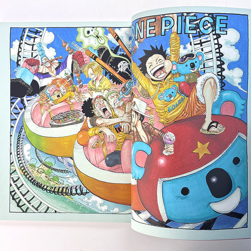 ワンピースイラストブック「カラー・ウォーク9」。公式アニメア - Stationery Books のレビューと価格