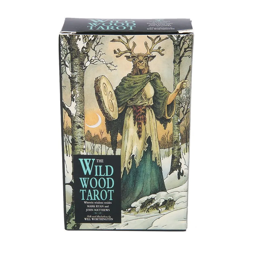 ワイルド ウッド タロット カード A 78 オラクル イン - Tarot Deck With Guidebook のレビューと価格