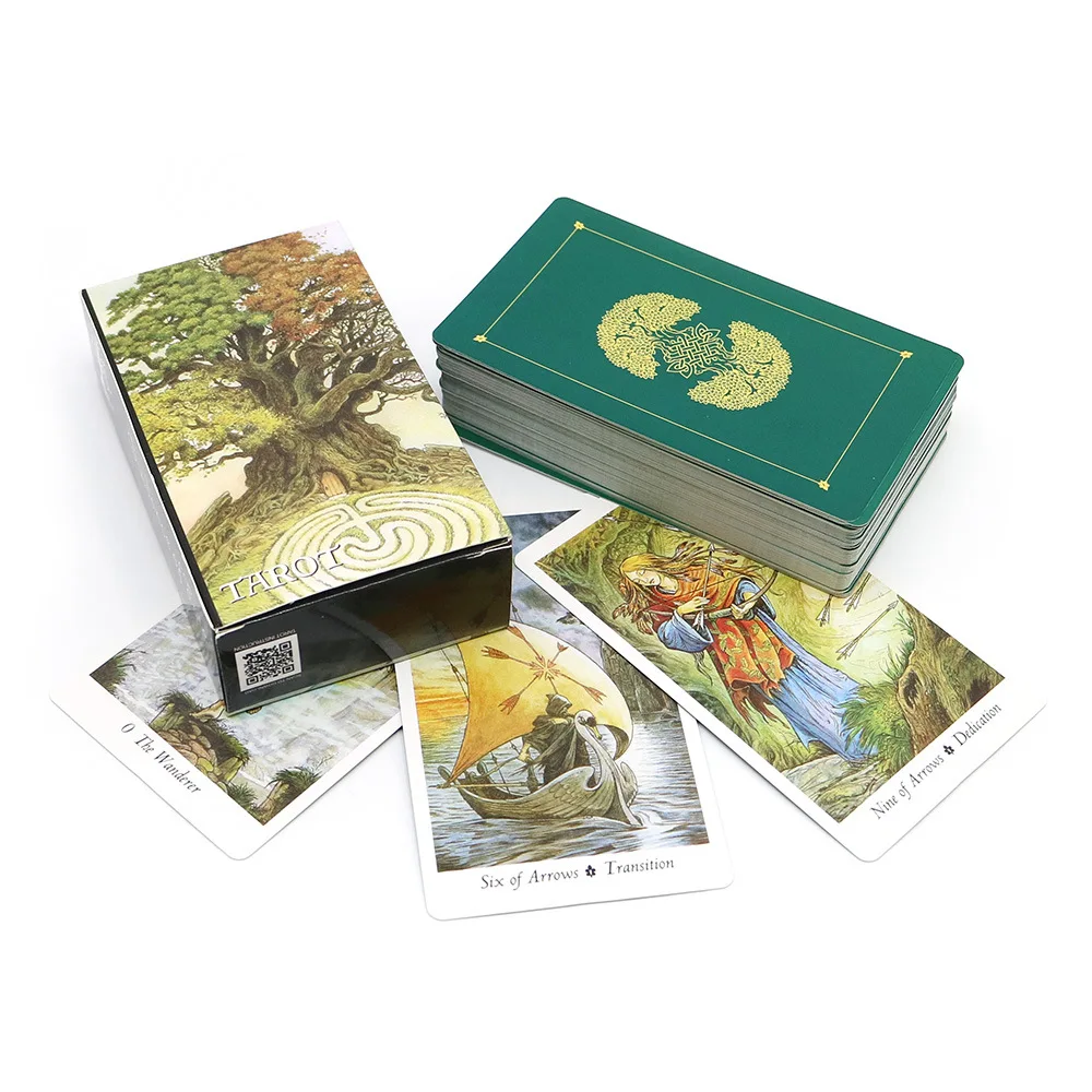 ワイルド ウッド タロット カード A 78 オラクル イン - Tarot Deck With Guidebook のレビューと価格