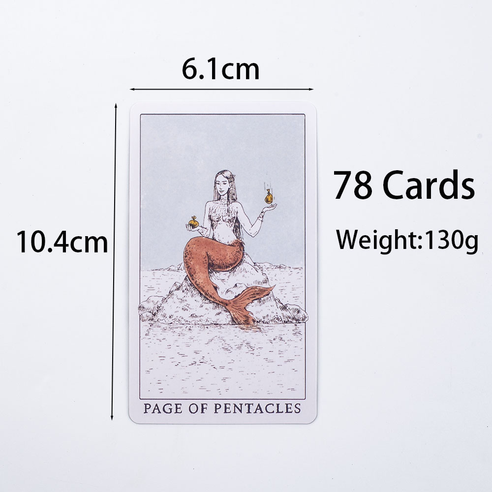 タロットデッキ和風シングルスロットセット,78枚のボードゲー - Tarot Deck With Guidebook のレビューと価格