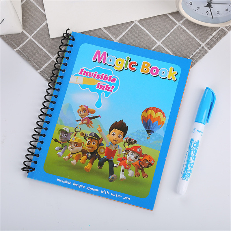 パウ・パトロール 再利用可能なマジックウォーターペイント塗り - Reusable Water Magic Coloring Book のレビューと価格